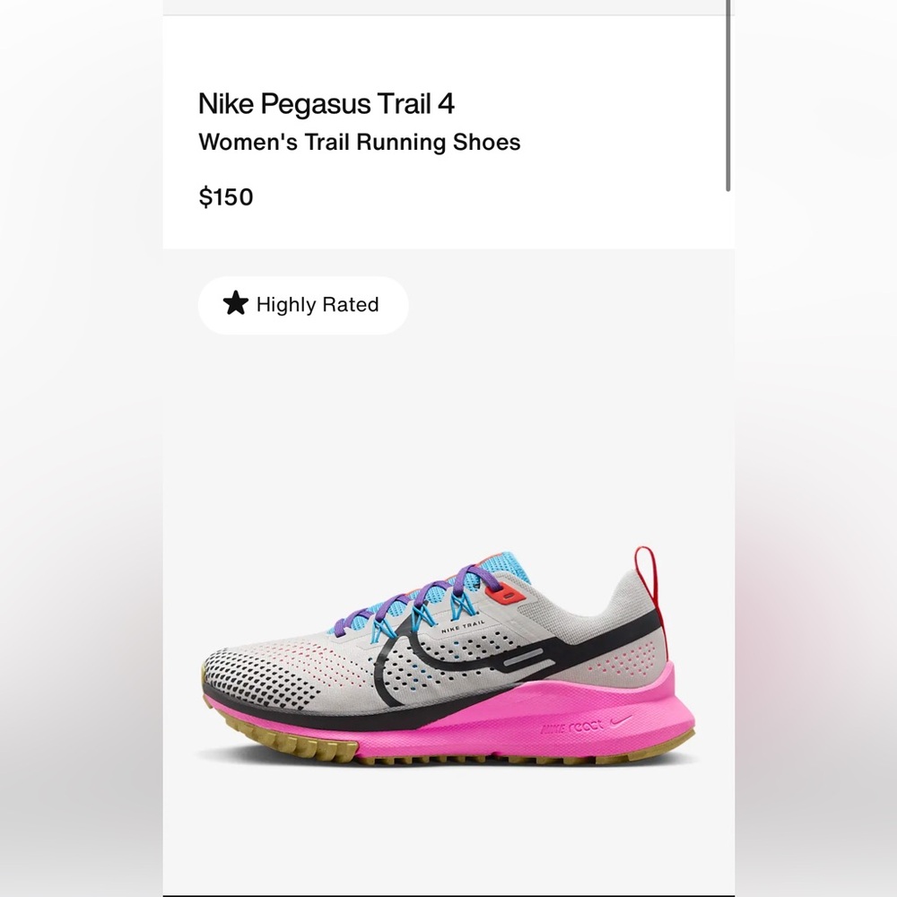 Nike Pegasus trail sneaker